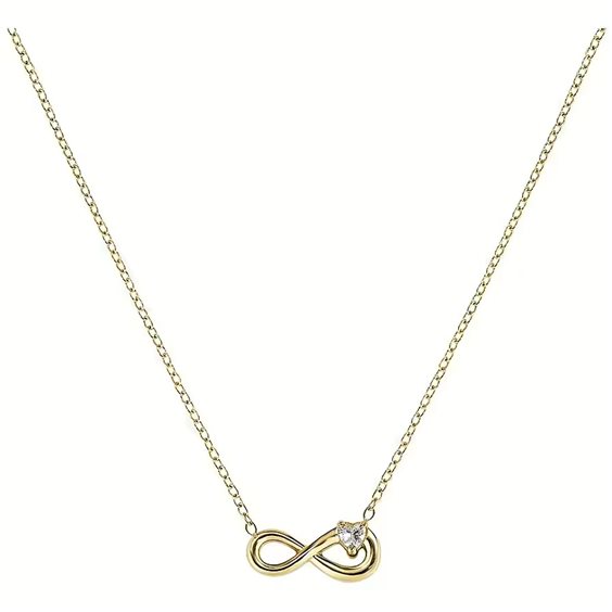 Collana Amen Donna Acciaio donna in Acciaio Zircone ACCL1801G - ACCL1801G